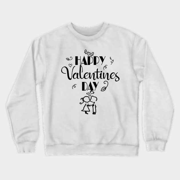 valentines day by chakibium Crewneck Sweatshirt by chakibium